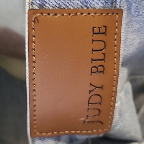 Judy Blue Jogger Jeans With Draw String Light Wash  9 / 29 - Picture 6 of 6